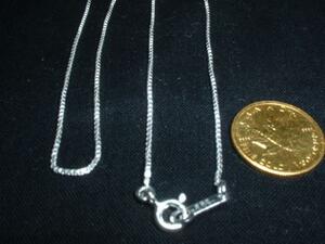 ! free shipping Silver 925 Venetian chain 45cm,1 millimeter width silver!^-N